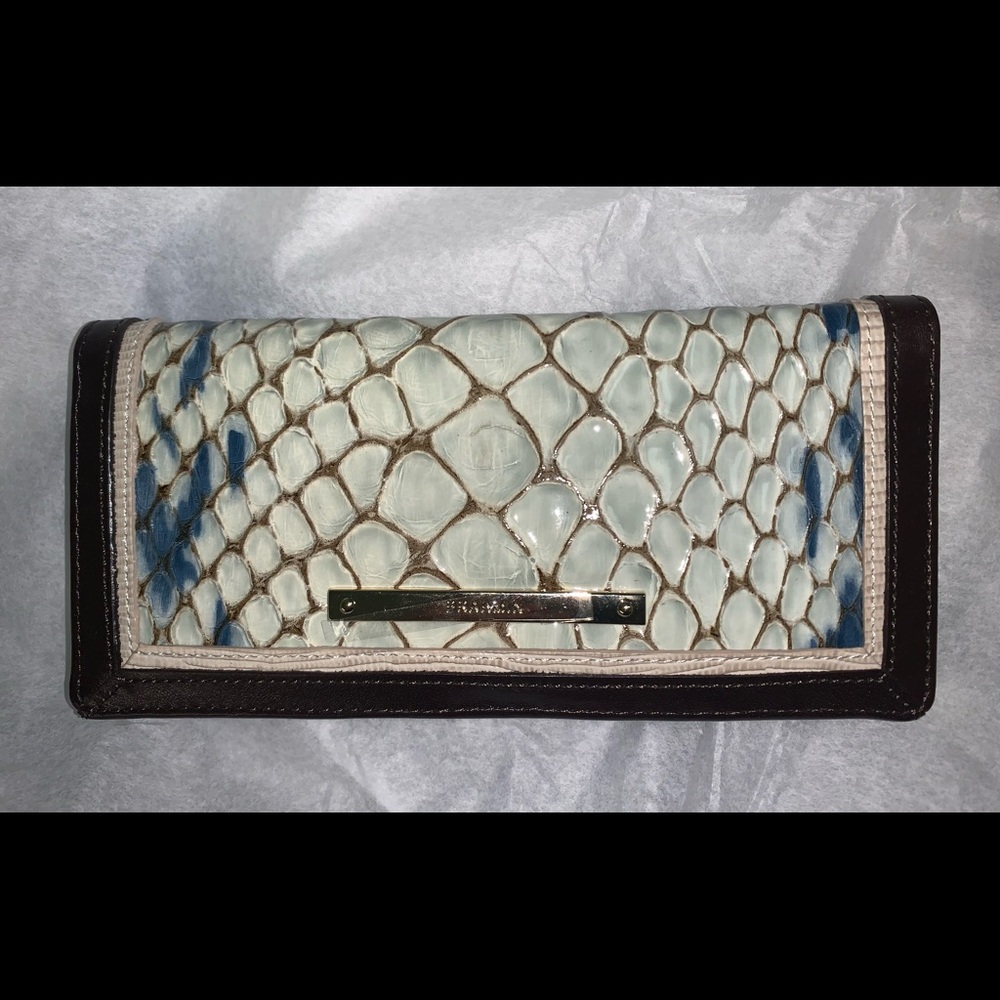 NWT Brahmin Glacier Carlisle Ady wallet